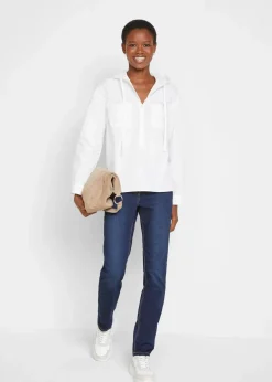 Tunikabluse aus reiner Bio-Baumwolle