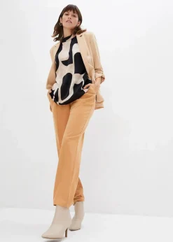 Tunikabluse aus Satin