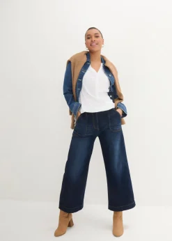 Tunikabluse aus softer Viskose