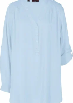 Tunikabluse aus softer Viskose