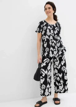 Tunikabluse aus softer Viskose