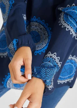 Tunikabluse aus softer Viskose