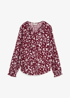 Tunikabluse aus Viskose