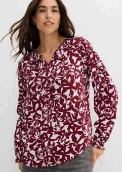 Tunikabluse aus Viskose