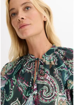 Tunikabluse mit Volants