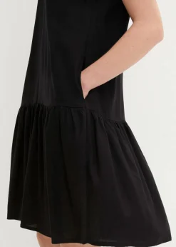 Tunikakleid aus feiner Viskose