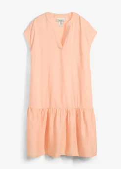 Tunikakleid aus feiner Viskose