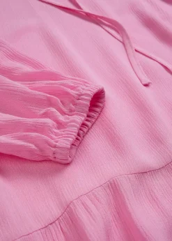 Tunika-Kleid aus fließender Viskose