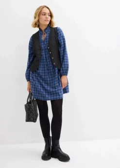 Tunika-Kleid aus reiner Baumwolle