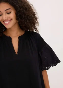 Tunika-Kleid aus reiner Bio-Baumwolle