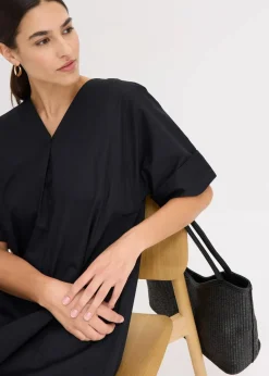 Tunika-Kleid aus reiner Bio-Baumwolle