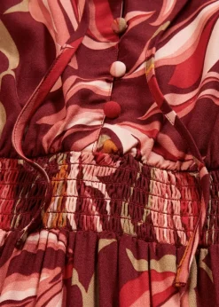 Tunika-Kleid aus reiner Viskose