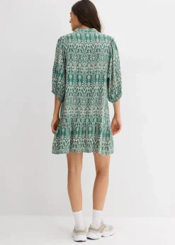 Tunika-Kleid aus softer Viskose