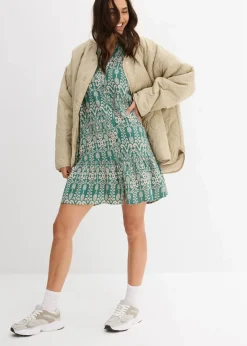 Tunika-Kleid aus softer Viskose