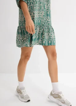 Tunika-Kleid aus softer Viskose