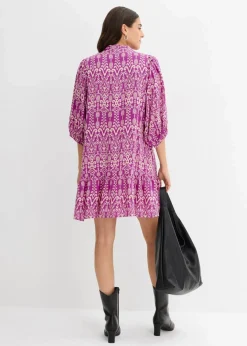 Tunika-Kleid aus softer Viskose