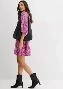 Tunika-Kleid aus softer Viskose