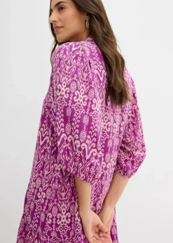 Tunika-Kleid aus softer Viskose