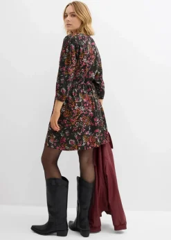 Tunika-Kleid aus softer Viskose