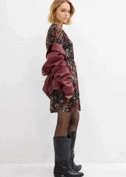 Tunika-Kleid aus softer Viskose