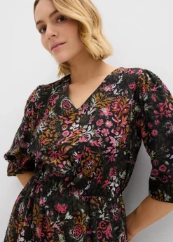 Tunika-Kleid aus softer Viskose