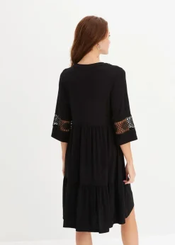 Tunika-Kleid aus softer Viskose