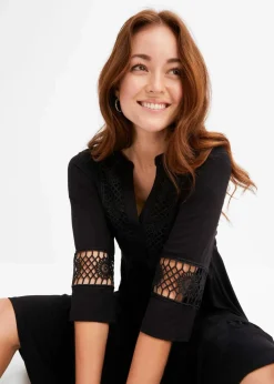 Tunika-Kleid aus softer Viskose