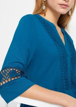 Tunika-Kleid aus softer Viskose