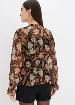 Tunika-Shirt aus softem Mesh