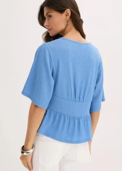 Tunika-Shirt mit Spitze