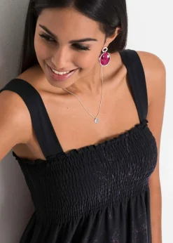 Tunikatop aus Viskose-Mix