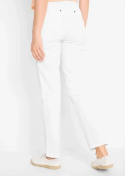 Twill Treggings aus elastischem Baumwoll-Mix