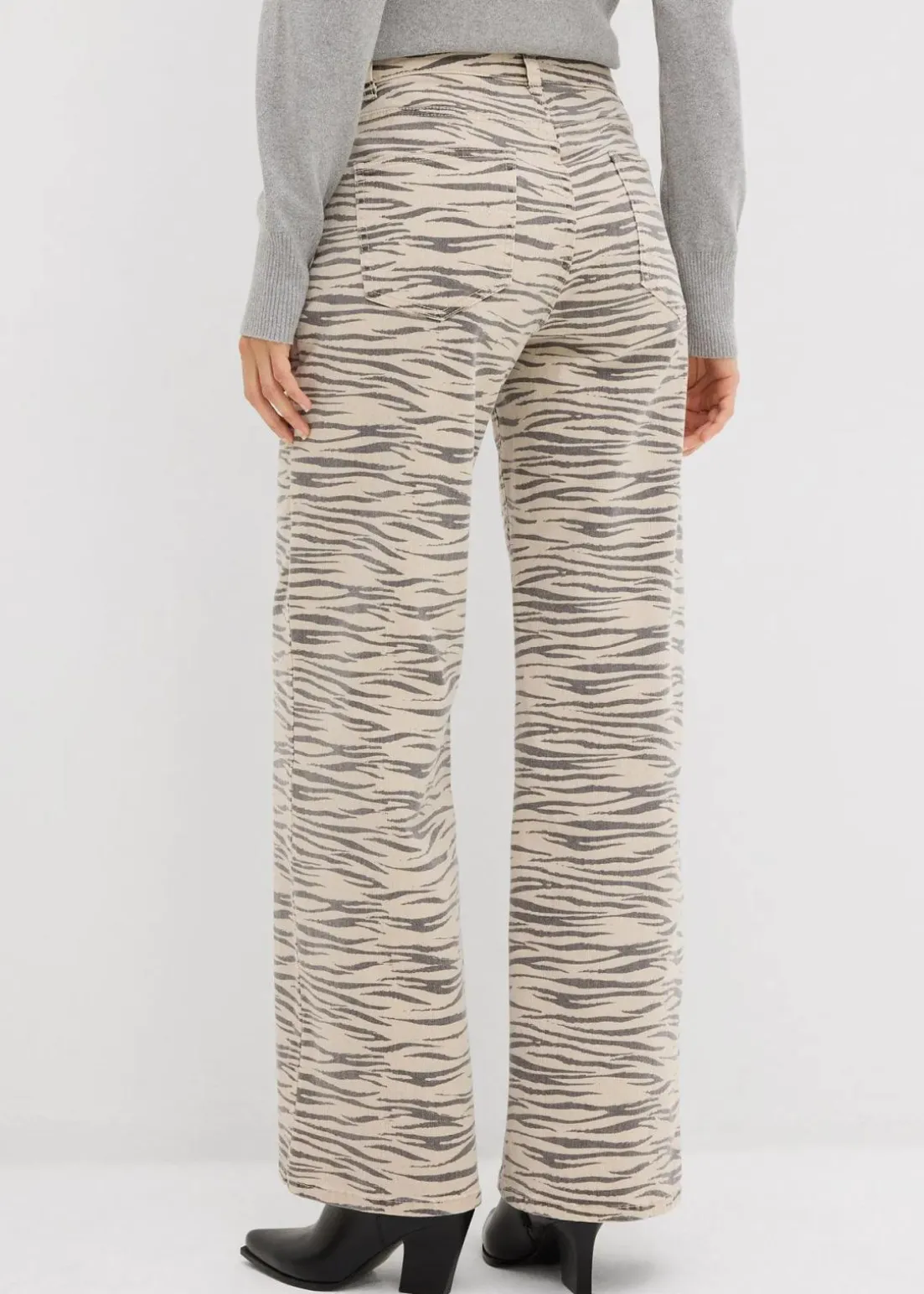 Twillhose aus elastischem Baumwoll-Mix