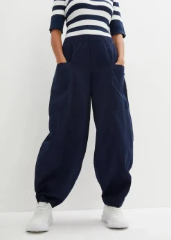 Twillhose aus elastischem Baumwoll-Mix