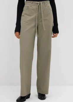 Twillhose aus reiner Baumwolle