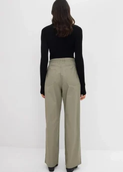 Twillhose aus reiner Baumwolle