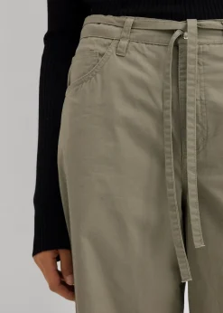 Twillhose aus reiner Baumwolle