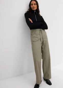 Twillhose aus reiner Baumwolle