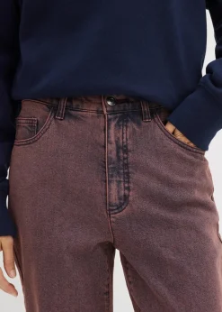 Twillhose mit Acid Wash