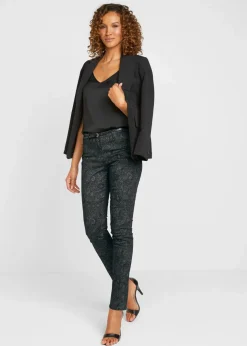 Twillhose mit edlem Druck