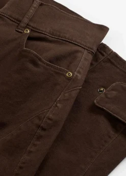 Twillhose mit hohem Bund