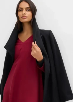 Twill-Kleid aus fließendem Lyocell