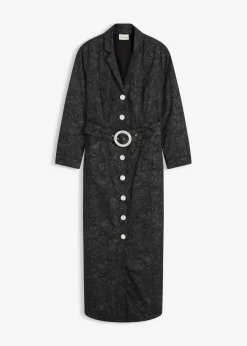 Twillkleid mit Gürtel (2-tlg.-Set)