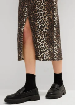 Twill-Rock aus Baumwolle mit Stretch