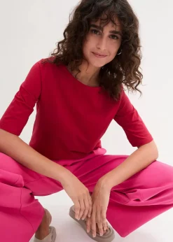 U-Boot-Ausschnitt-Shirt