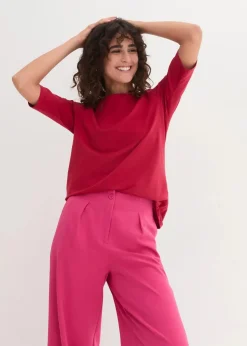 U-Boot-Ausschnitt-Shirt