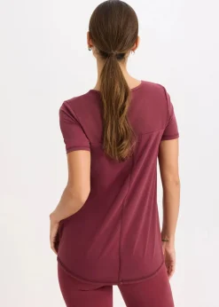 Ultrasoftes Funktionsshirt mit Mesheinsatz, schnelltrocknend