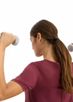 Ultrasoftes Funktionsshirt mit Mesheinsatz, schnelltrocknend