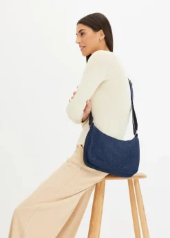 Umhängetasche im Denim Look