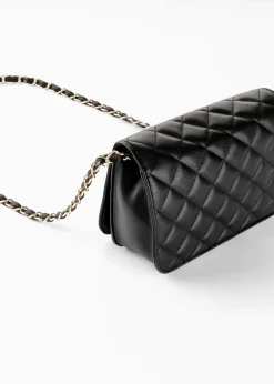 Umhängetasche mit dekorativer Steppung